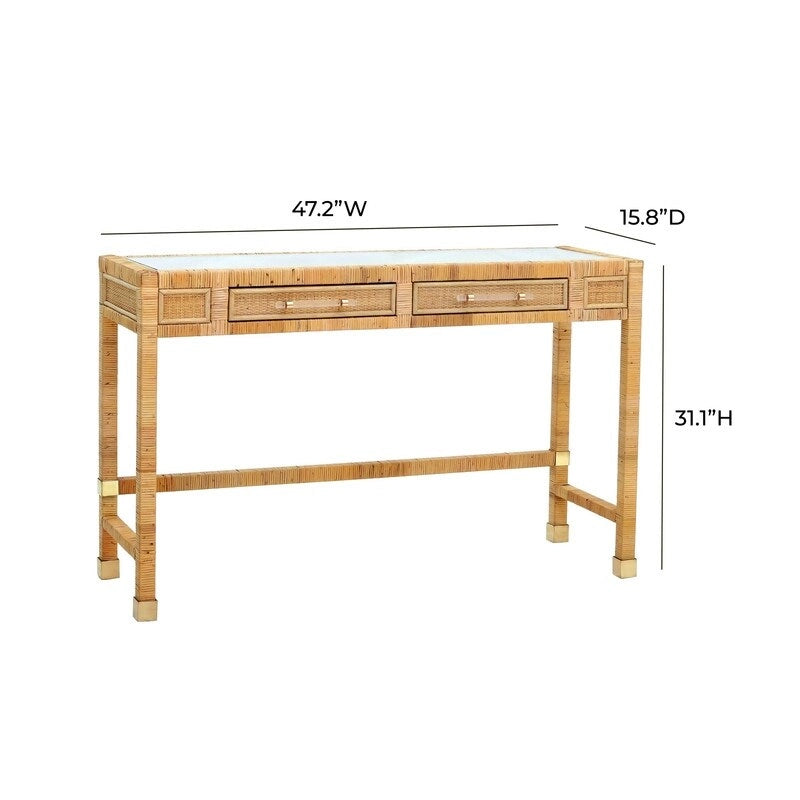 Bureau en rotin Amara
