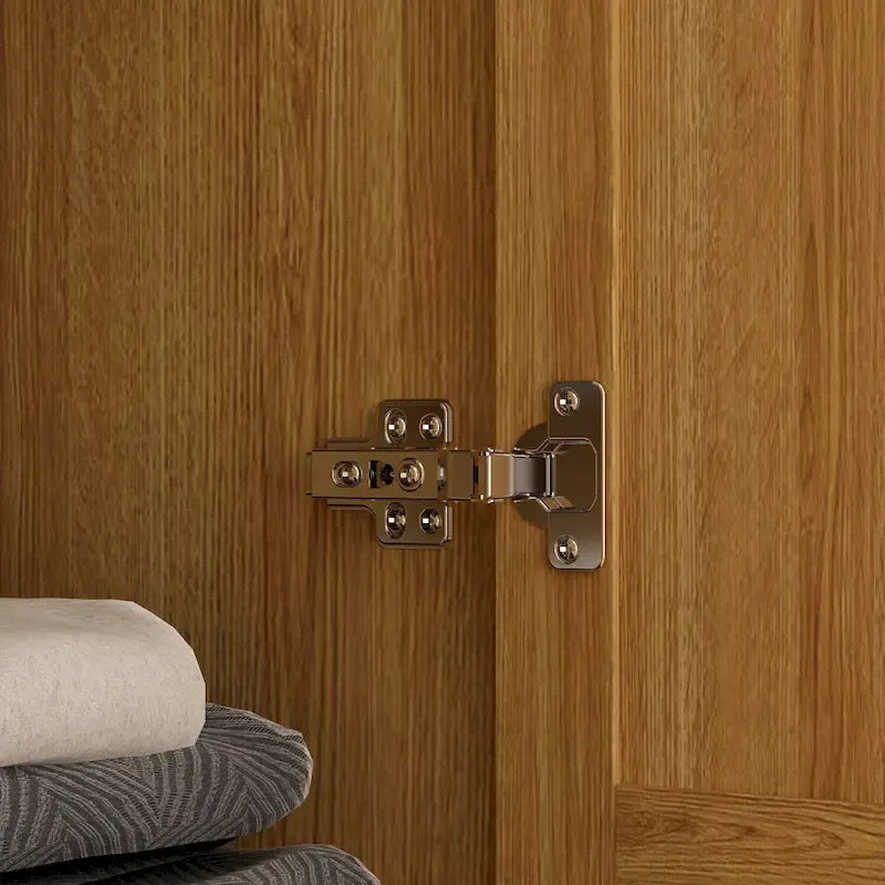 Placard penderie en bois avec tringle et tiroirs - Organiseur de rangement