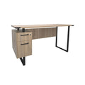 Bureau moderne, bureau d'ordinateur, poste de travail avec tiroirs de rangement