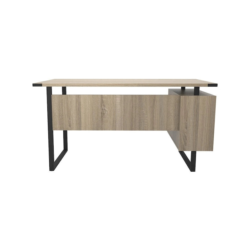 Bureau moderne, bureau d'ordinateur, poste de travail avec tiroirs de rangement