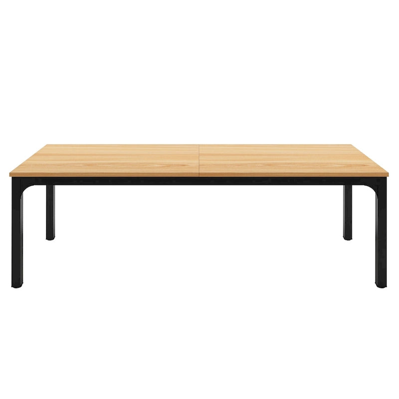 Table de conférence de séminaire d'affaires rectangulaire de 6,5 pieds