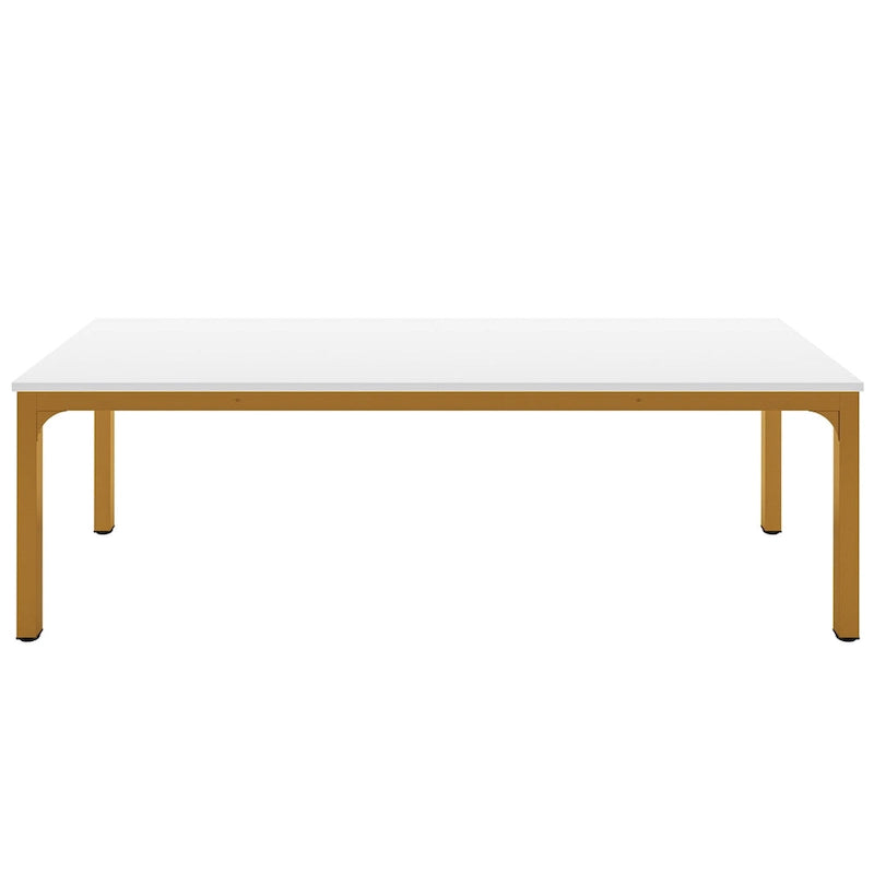 Table de conférence de séminaire d'affaires rectangulaire de 6,5 pieds