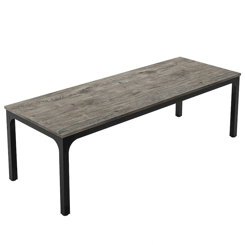 Table de conférence de séminaire d'affaires rectangulaire de 6,5 pieds