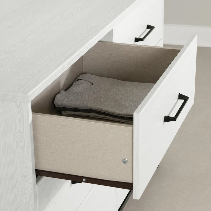 Commode double à 6 tiroirs Arlen de South Shore