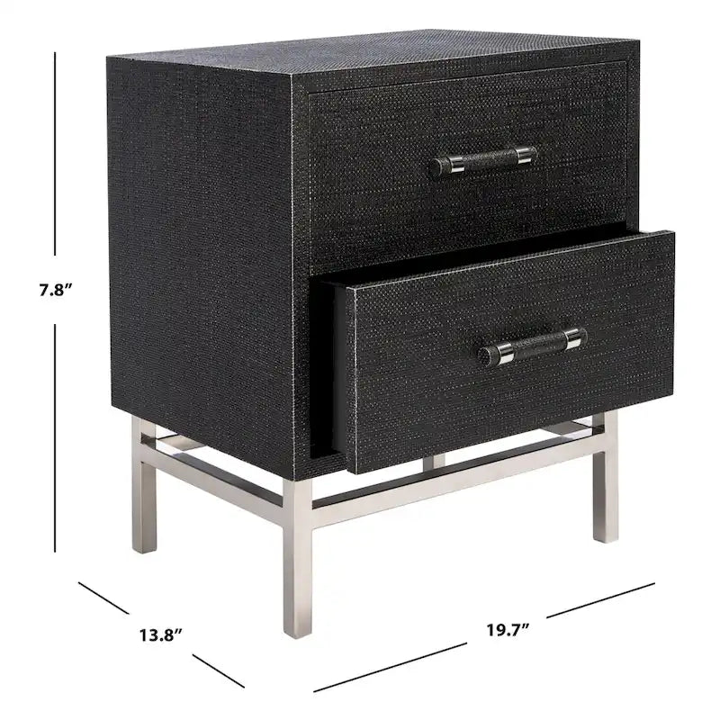 Table de chevet Viviyana 2 tiroirs SAFAVIEH Couture