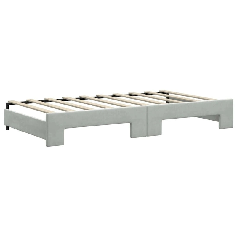 vidaXL Lit de repos Rembourré Canapé de jour pour Chambre à coucher Salon Velours