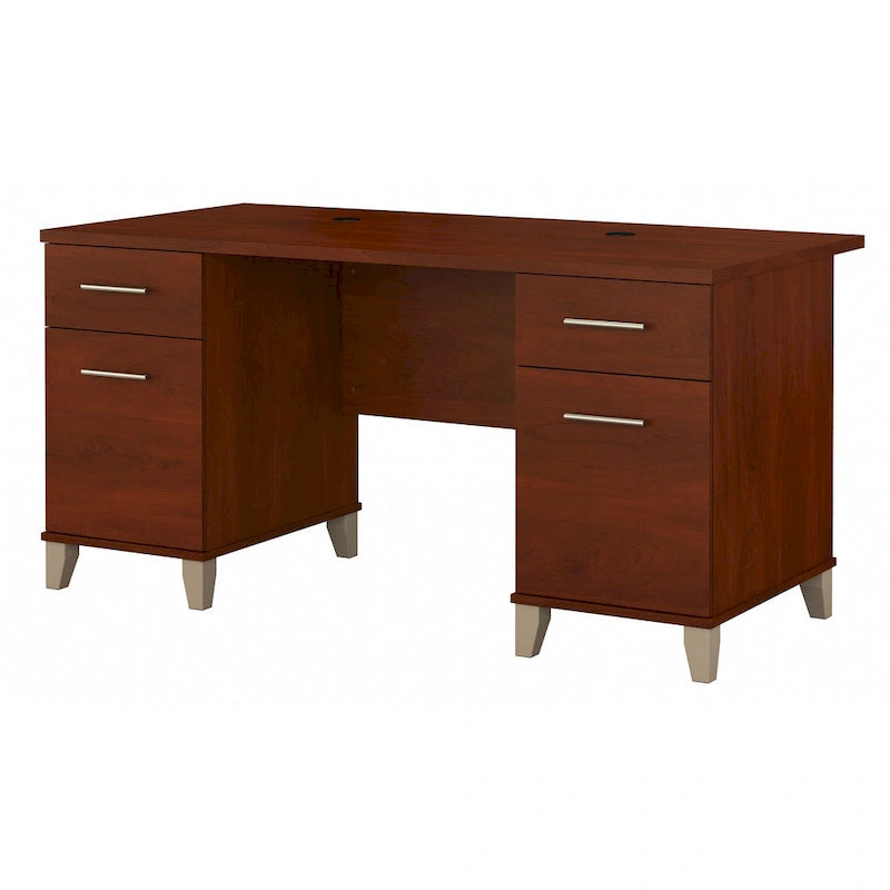 Bureau d'ordinateur de 60 po Bush Furniture Somerset avec tiroirs
