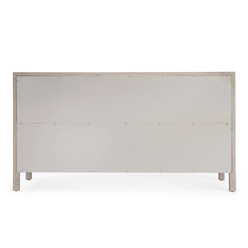 Commode large en bois à 6 tiroirs Nora