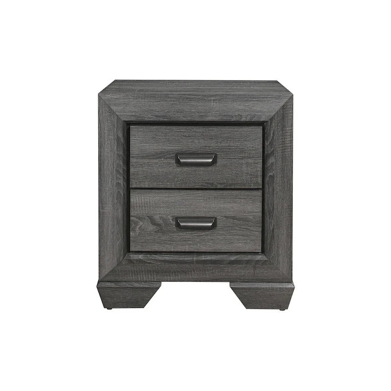 Ensemble de chambre moderne à 3 pièces Valli gris