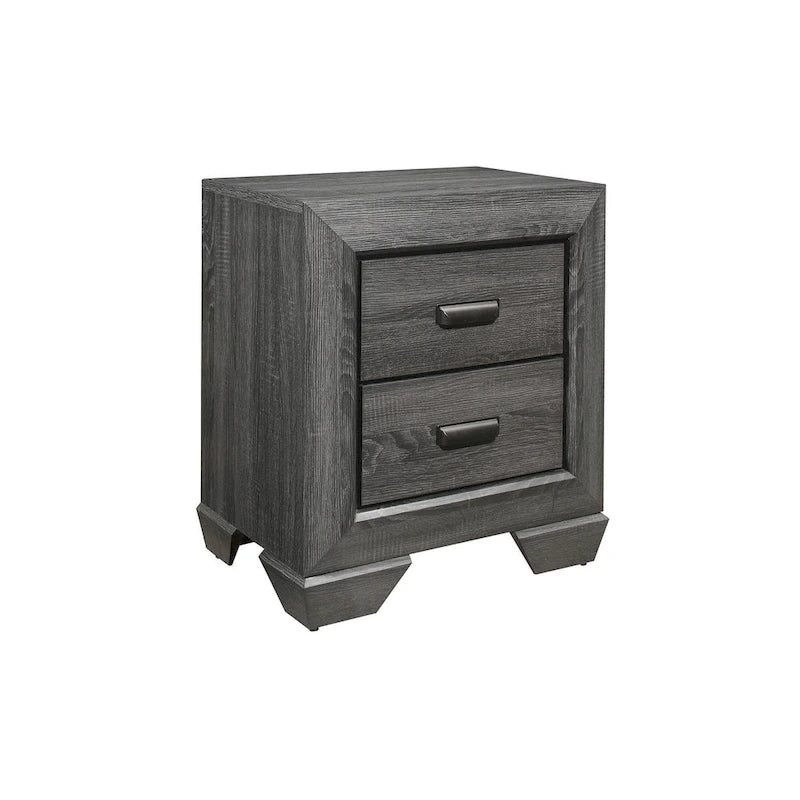 Ensemble de chambre moderne à 3 pièces Valli gris