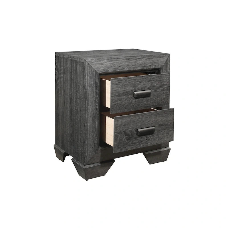 Ensemble de chambre moderne à 3 pièces Valli gris
