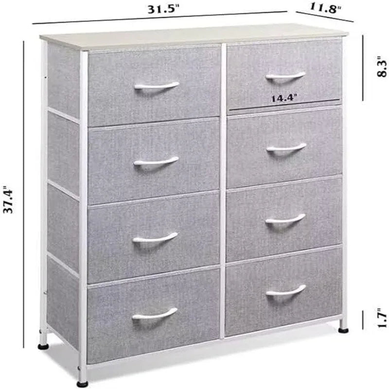 Commode en tissu pour chambre à coucher