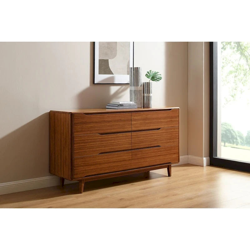Ensemble de chambre 5 pièces Dylan avec plateforme de lit Queen, couleur cuivre