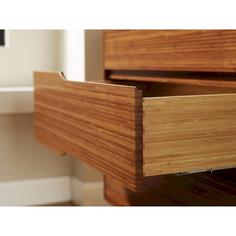 Ensemble de chambre 5 pièces Dylan avec plateforme de lit Queen, couleur cuivre