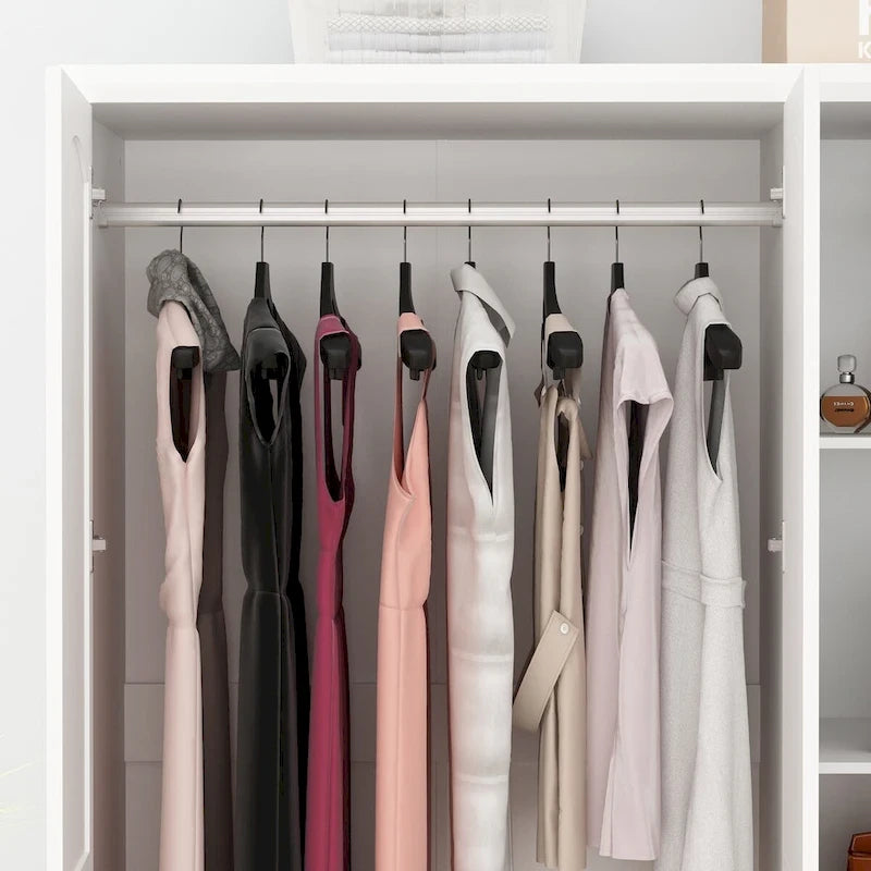 Ensemble armoire combinée double 78,7 H – L'élégance alliée à l'utilité