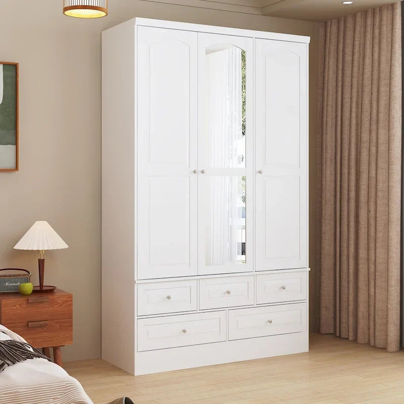Ensemble armoire combinée double 78,7 H – L'élégance alliée à l'utilité