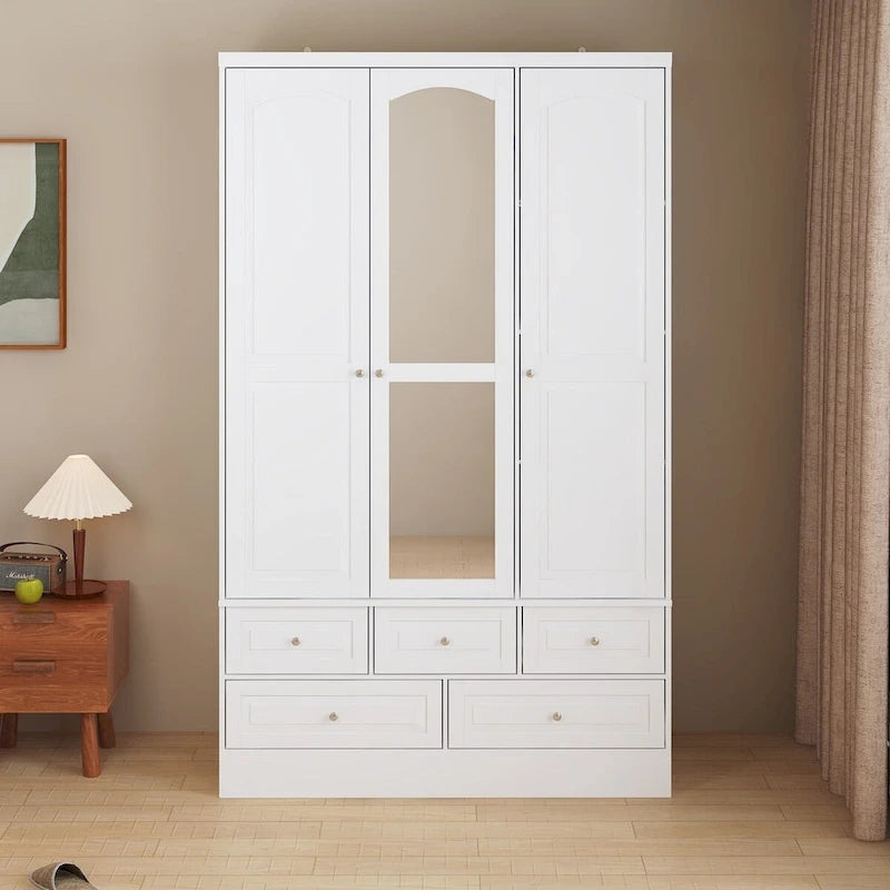 Ensemble armoire combinée double 78,7 H – L'élégance alliée à l'utilité