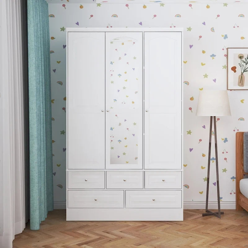 Ensemble armoire combinée double 78,7 H – L'élégance alliée à l'utilité