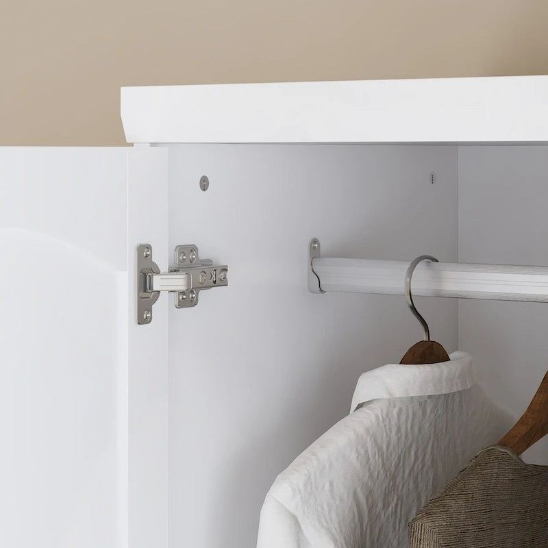 Ensemble armoire combinée double 78,7 H – L'élégance alliée à l'utilité