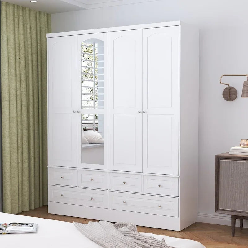 Ensemble armoire combinée double 78,7 H – L'élégance alliée à l'utilité