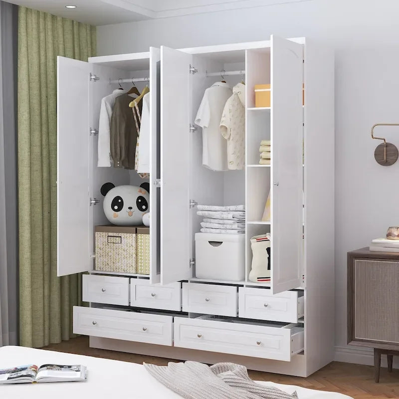 Ensemble armoire combinée double 78,7 H – L'élégance alliée à l'utilité