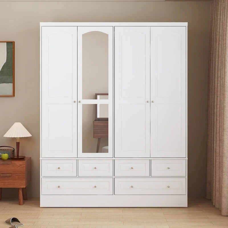 Ensemble armoire combinée double 78,7 H – L'élégance alliée à l'utilité