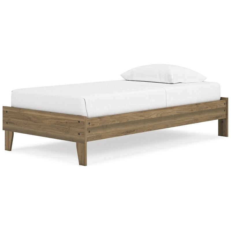 Lit plateforme Deanlow Honey Signature Design by Ashley
