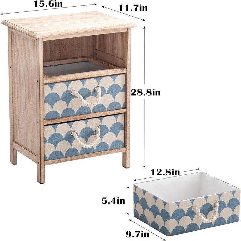 Tables de chevet (lot de 2)