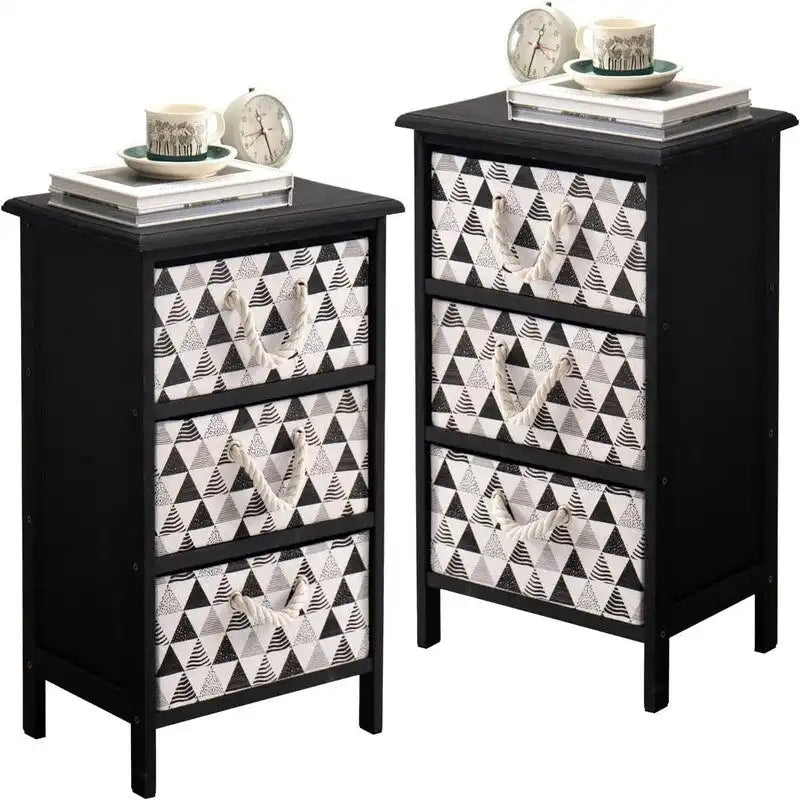 Tables de chevet (lot de 2)