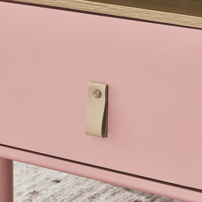 Table de chevet de style moderne avec tiroir