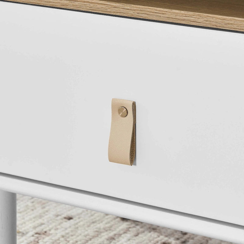 Table de chevet de style moderne avec tiroir