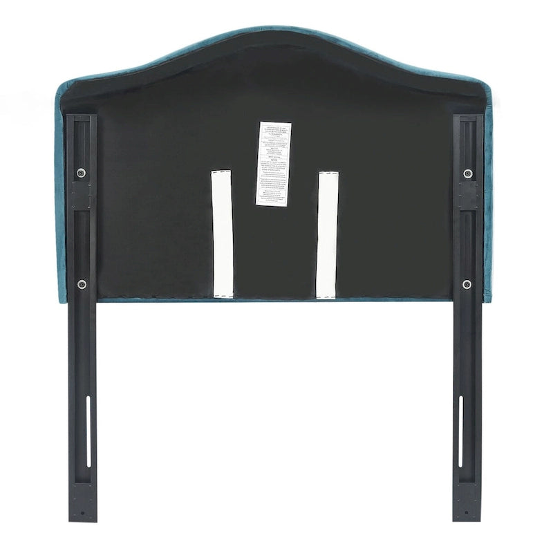 Tête de lit capitonnée Adeco Camelback pour lit jumeau