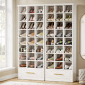 71-inch Tall Shoe Storage Cabinet with 24 Cube for Living Room
