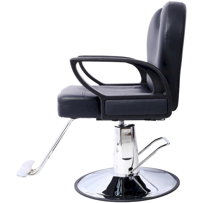 Fauteuil de barbier à main d'artiste, fauteuil inclinable de salon de beauté, siège extra large, mobilier de spa hydraulique, équipement de salon de coiffure