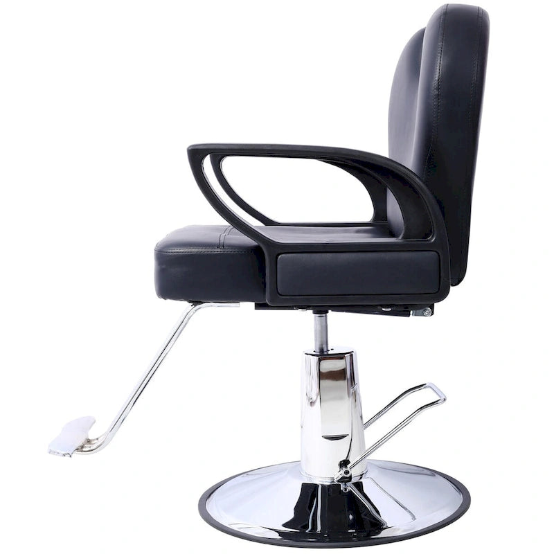 Fauteuil de barbier à main d'artiste, fauteuil inclinable de salon de beauté, siège extra large, mobilier de spa hydraulique, équipement de salon de coiffure