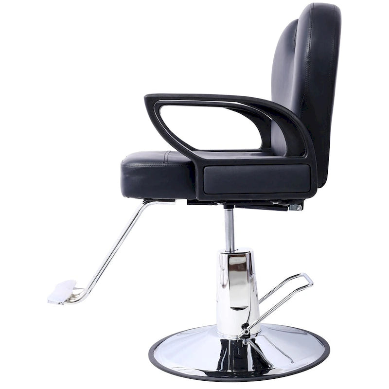 Fauteuil de barbier à main d'artiste, fauteuil inclinable de salon de beauté, siège extra large, mobilier de spa hydraulique, équipement de salon de coiffure