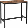 Table de bar étroite et longue
