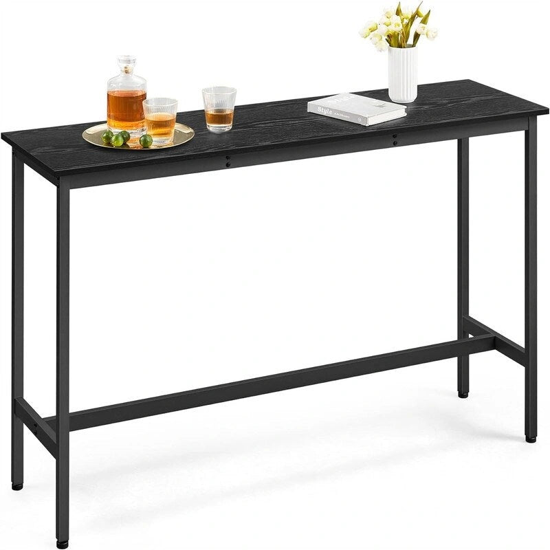 Table de bar étroite et longue