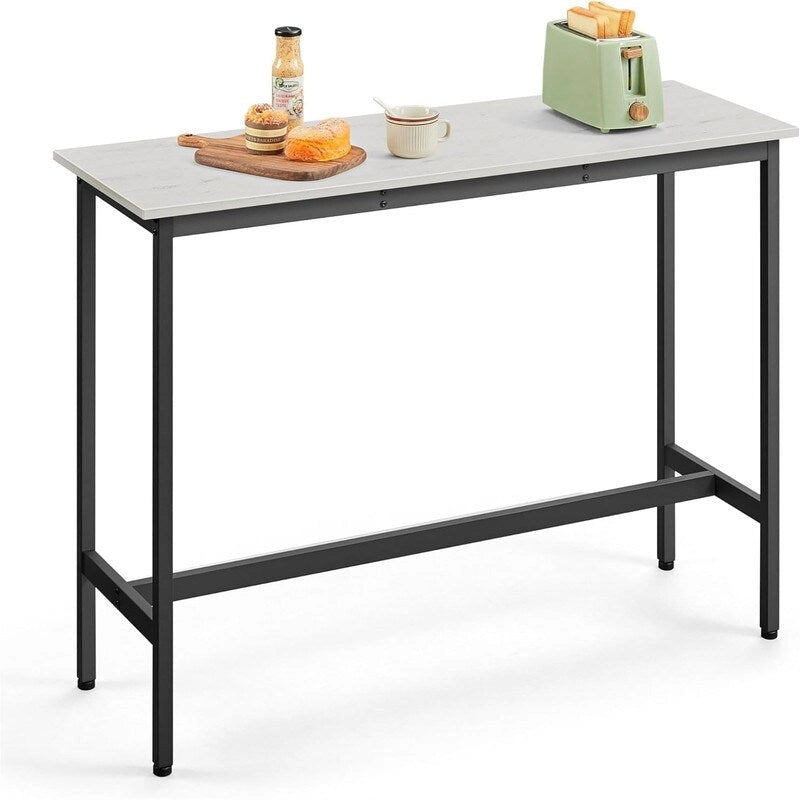 Table de bar étroite et longue