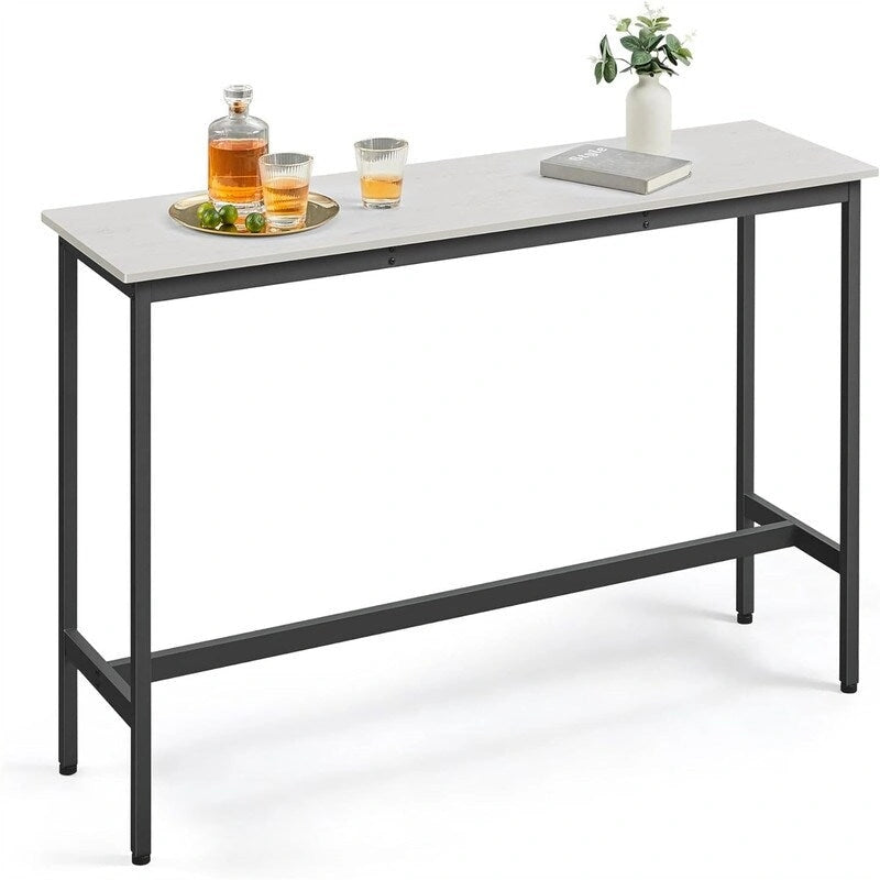 Table de bar étroite et longue