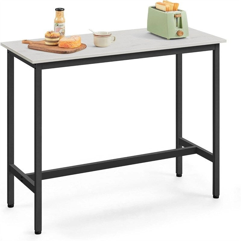 Table de bar étroite et longue
