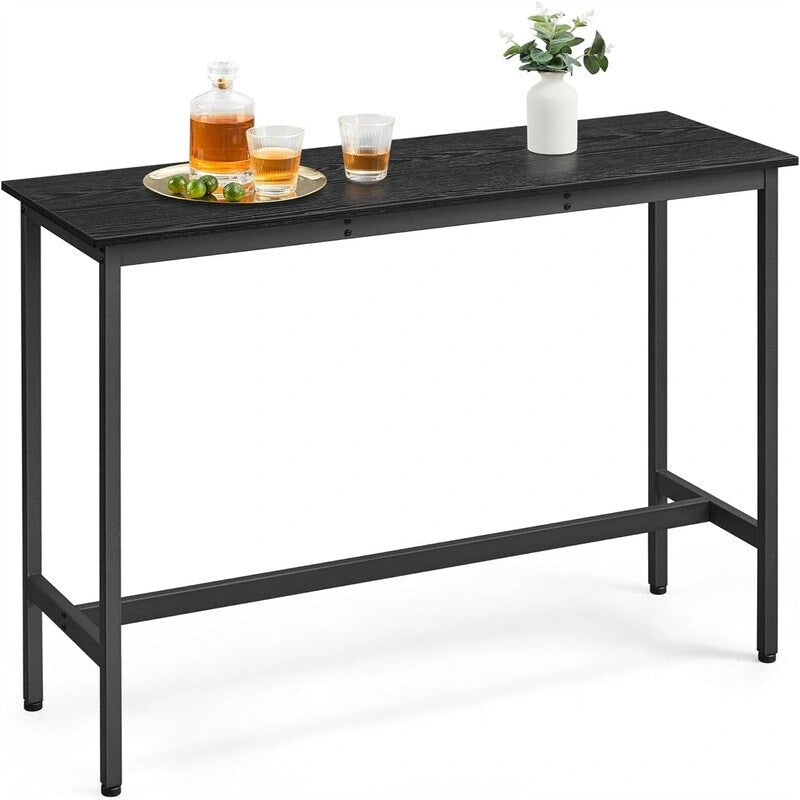 Table de bar étroite et longue