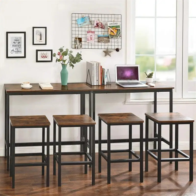 Table de bar étroite et longue