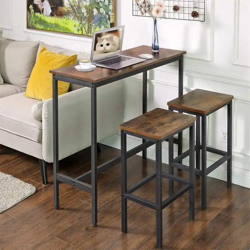Table de bar étroite et longue