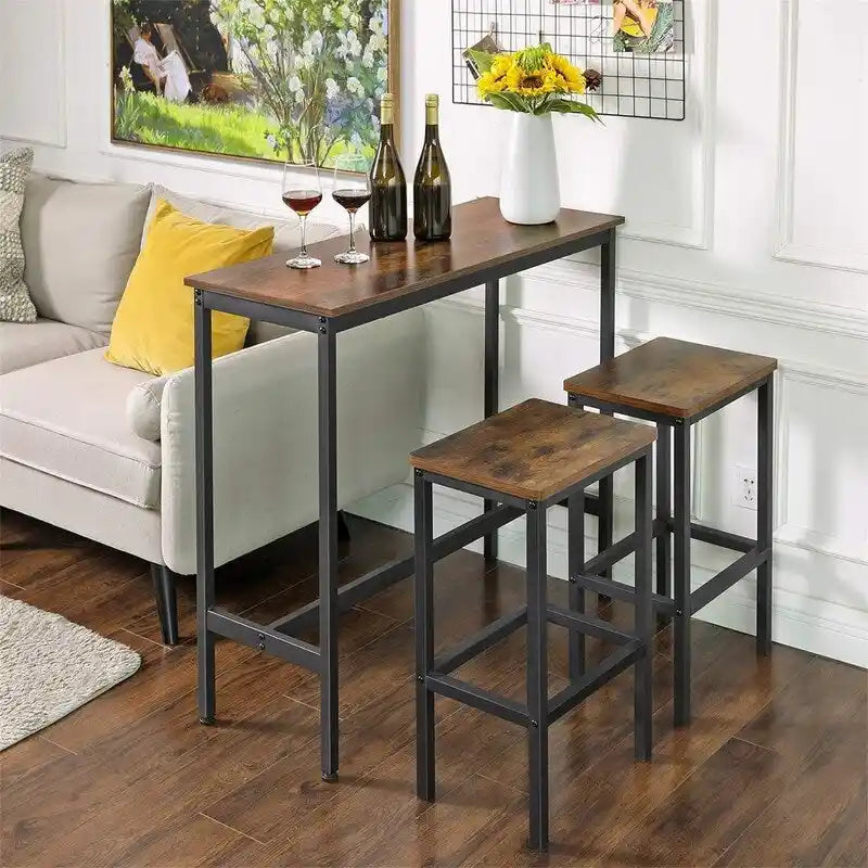 Table de bar étroite et longue