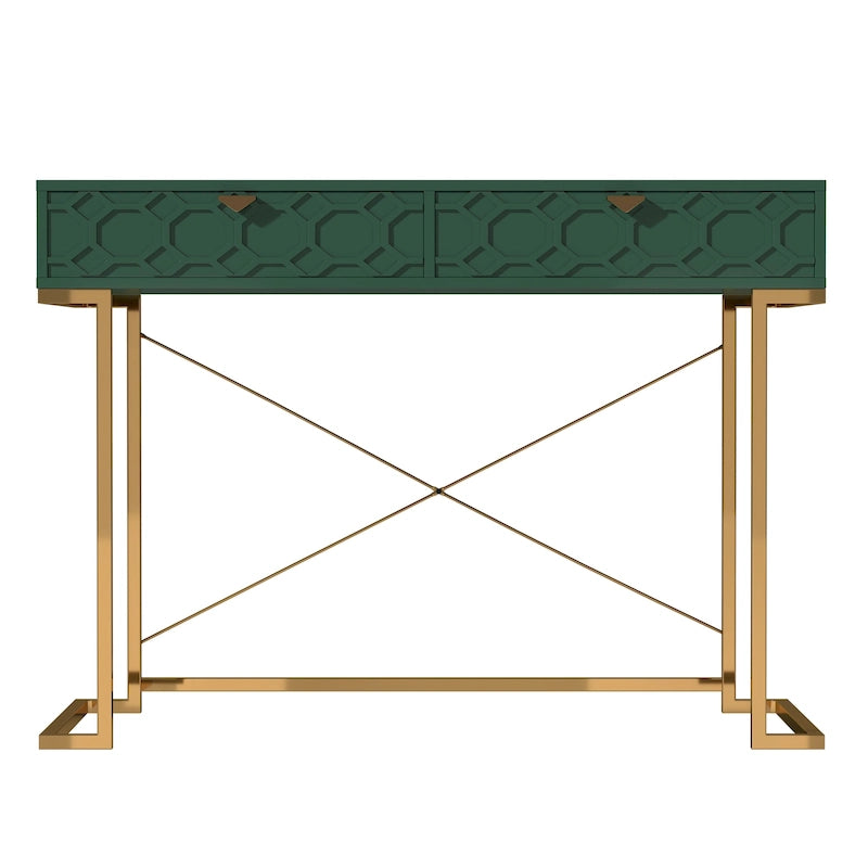 Bureau de rangement brillant pour bureau à domicile avec tiroir