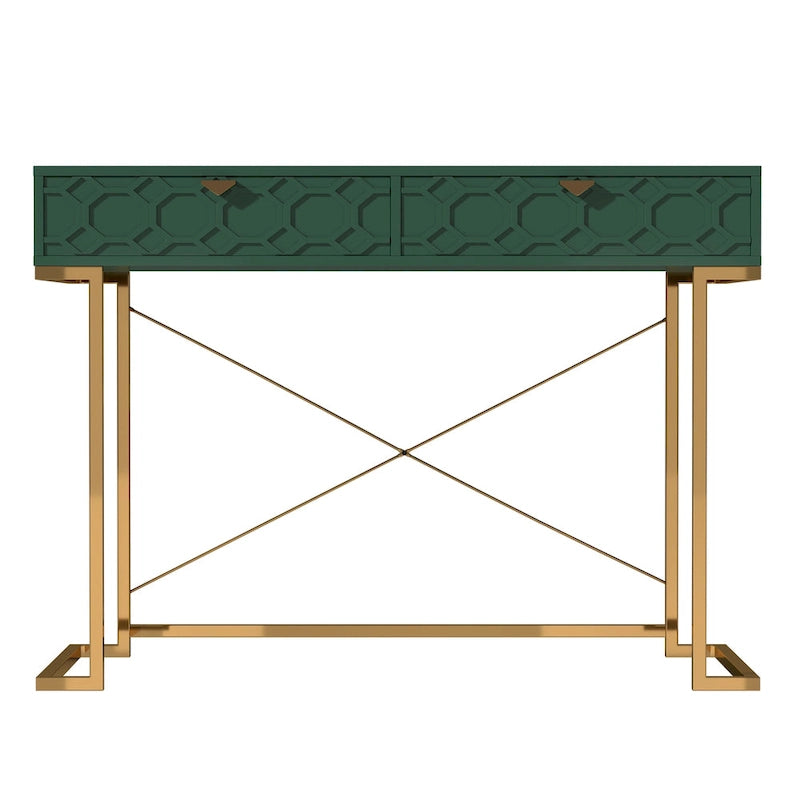Bureau de rangement brillant pour bureau à domicile avec tiroir
