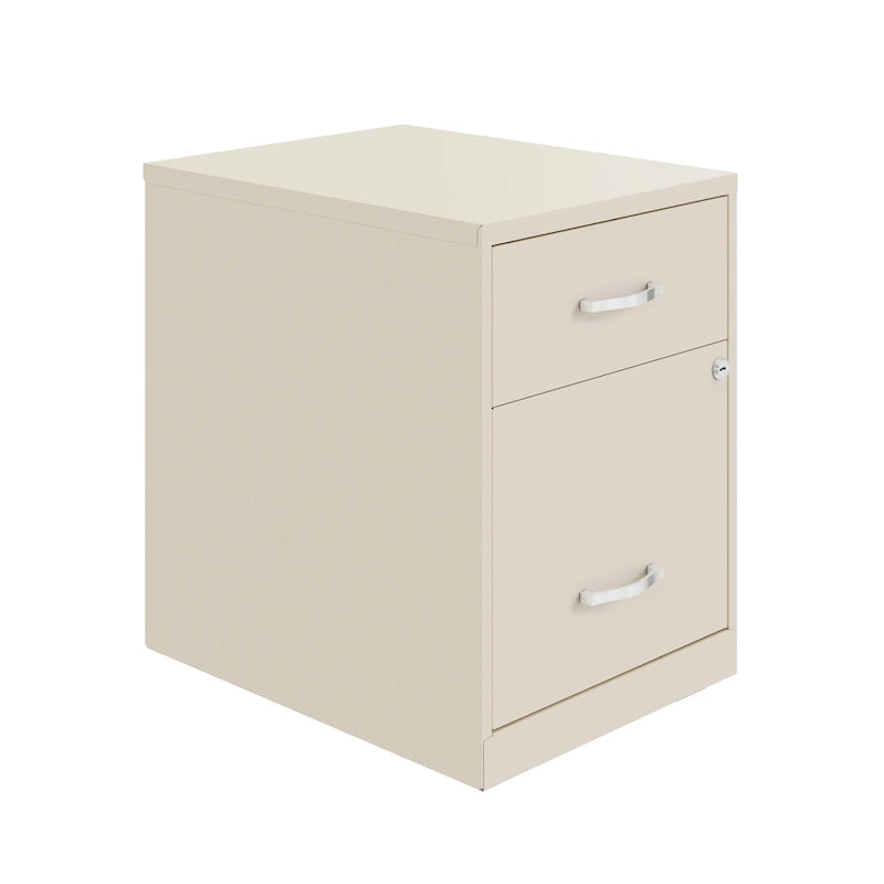 Classeur vertical Space Solutions 18 po de profondeur à 2 tiroirs de largeur lettre avec tiroir à accessoires