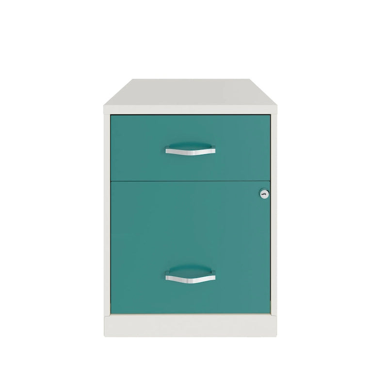 Classeur vertical Space Solutions 18 po de profondeur à 2 tiroirs de largeur lettre avec tiroir à accessoires