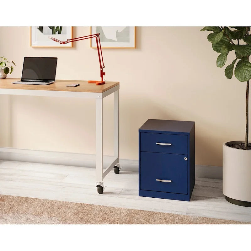Classeur vertical Space Solutions 18 po de profondeur à 2 tiroirs de largeur lettre avec tiroir à accessoires